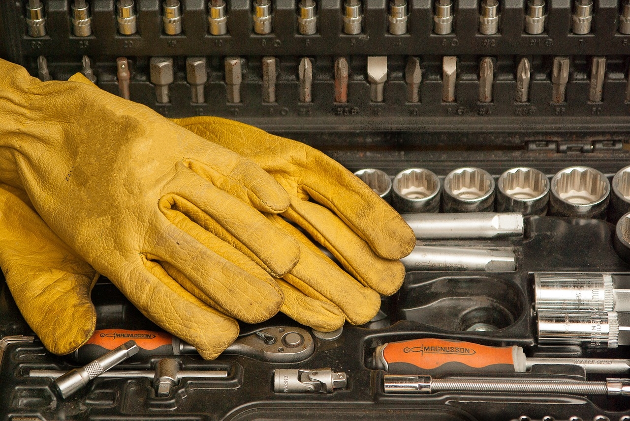 Industrial Leather Gloves